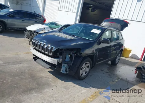 2014 Jeep Cherokee Sport z USA, uszkodzony, nr VIN 1C4PJLAB8EW148804
